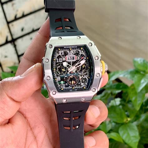 richard mille silver